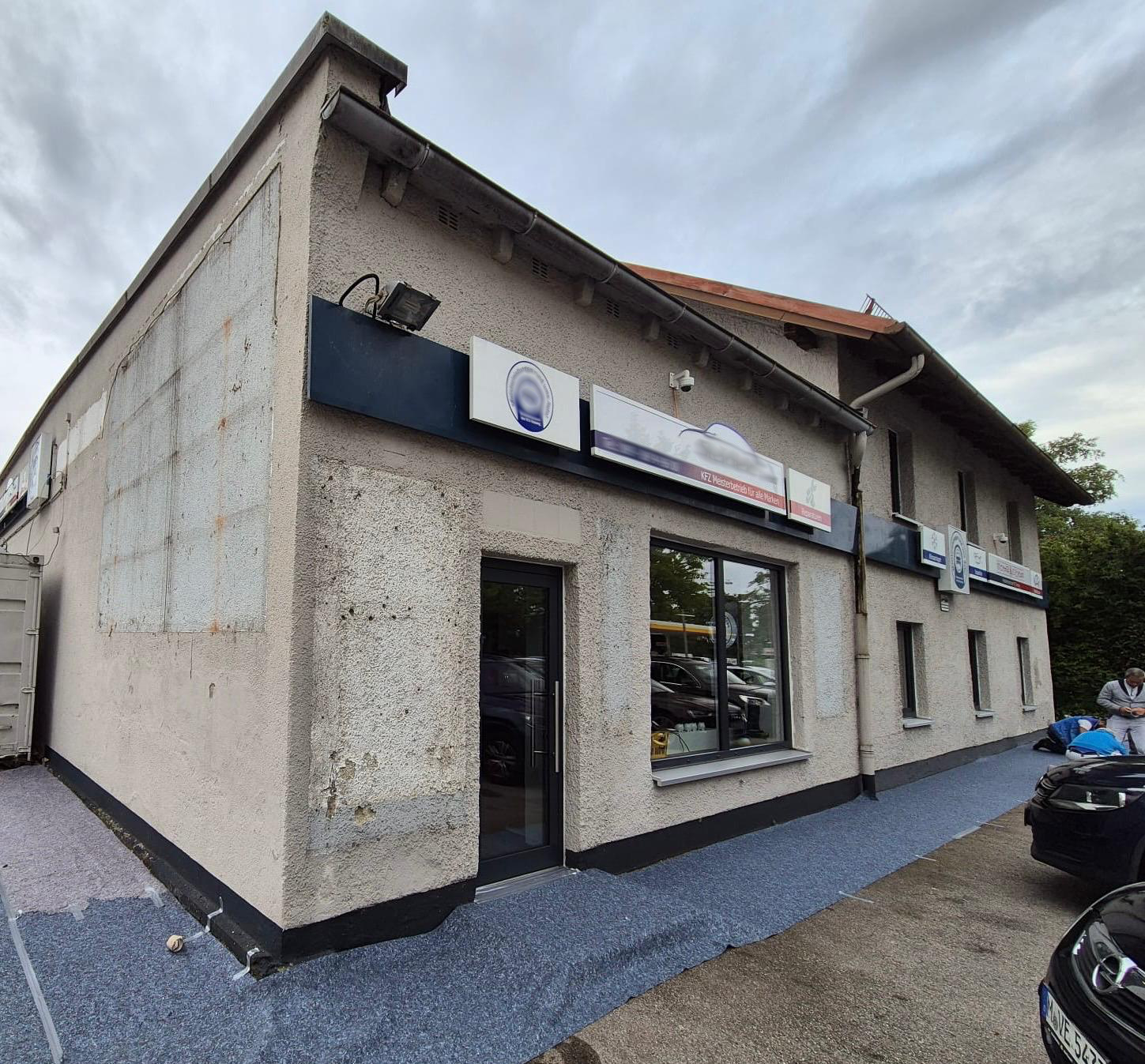 Fassadensanierung vorher