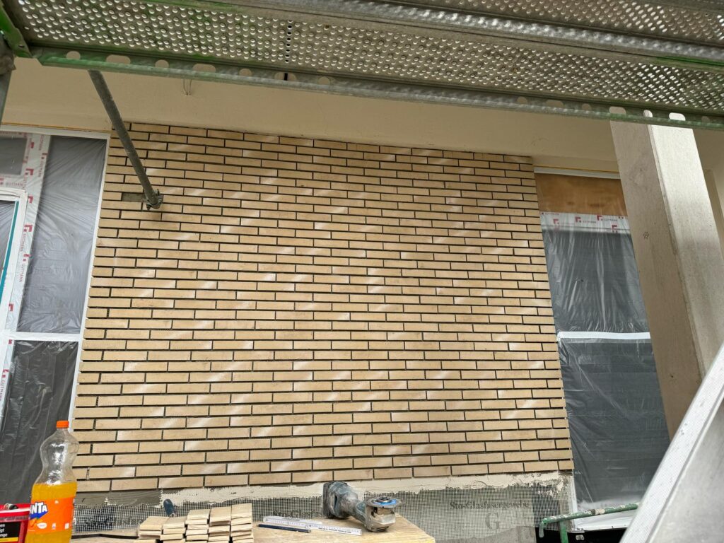 Riemchen Klinker Fassade