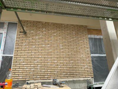 Riemchen Klinker Fassade