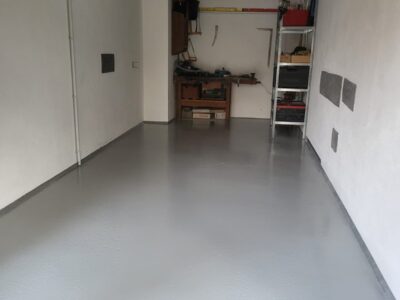 Garagen Renovierung (Wände und Boden)